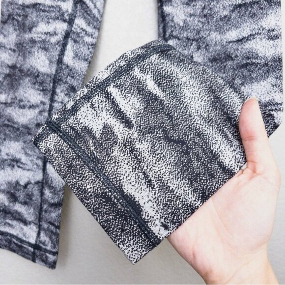 Lululemon Wunder Under Crop 21" Legging 4 Luon Hazy Days High Rise Yoga - Picture 6 of 9